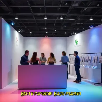 Booth Pameran Baju Madiun